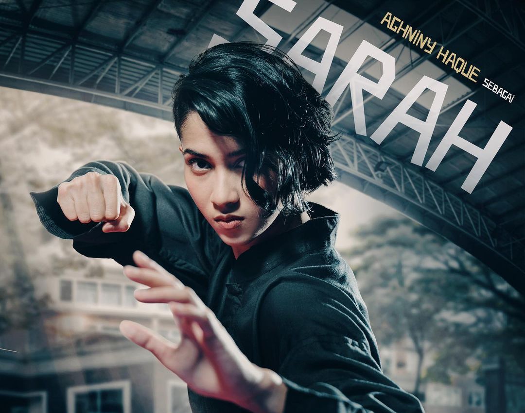 Mengenal karakter perempuan Aghniny Haque di film Mencuri Raden Saleh, Sarah si petarung yang ambisius.