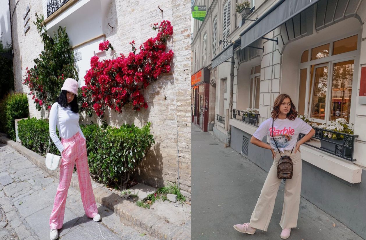 Ingin tampil modis dengan wide leg pants? Berikut cara padu padan wide leg pants ala Rebecca Klopper yang bisa kamu coba.