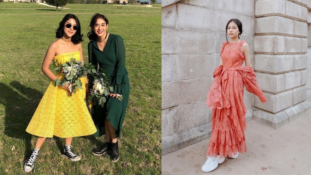 Outfit kondangan pakai sneakers bisa membuatmu bebas mingle dengan para tamu. Berikut inspirasinya dari para seleb Indonesia!
