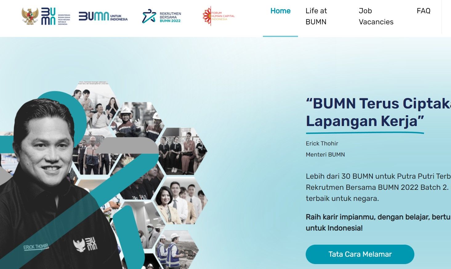 Masih ada waktu untuk mendaftar, ini lowongan Rekrutmen BUMN yang masih tersedia kuota untuk lulusan D3.