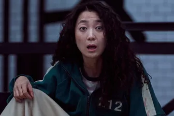 Kim Joo Ryung, pemeran karakter perempuan Han Mi Nyeo di Squid Game. 