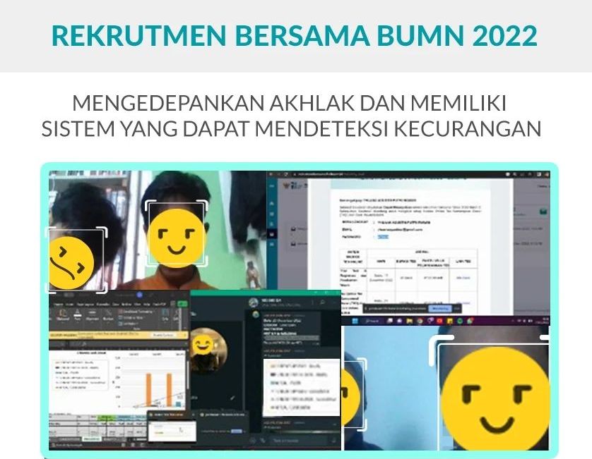 Hindari melakukan tiga indikasi kecurangan ini saat mengikuti proses seleksi Rekrutmen Bersama BUMN Batch 2. Apa saja?