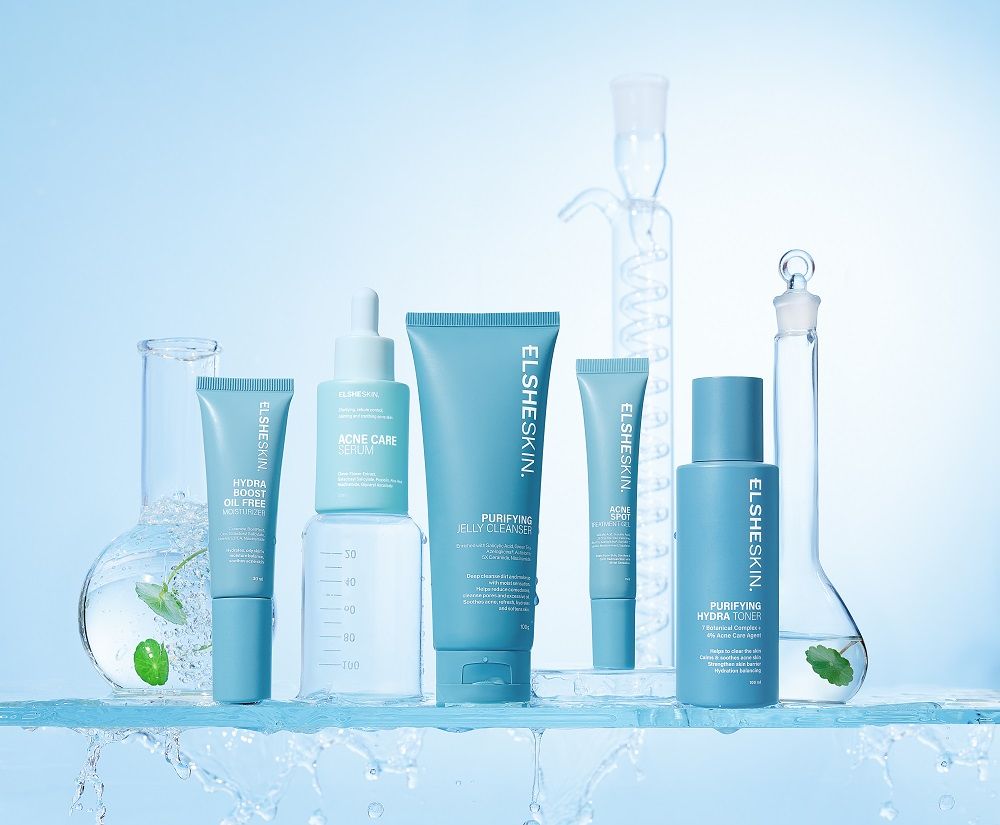 Ini 5 rekomendasi skincare lokal untuk mengatasi jerawat dari Elsheskin bernama Acne Care Series dengan  Acne Clear Capsule Technology.