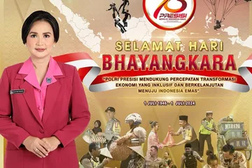Hari Bhayangkara ke-78, ini aturan untuk ibu bhayangkari dan keluarga anggota Polri.