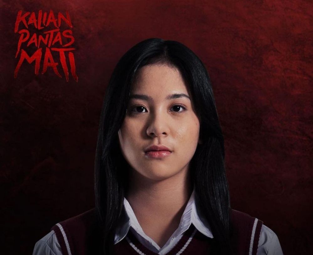 Mengenal karakter perempuan Zee JKT48 di film Kalian Pantas Mati yang tayang di bioskop Indonesia mulai 13 Oktober 2022.