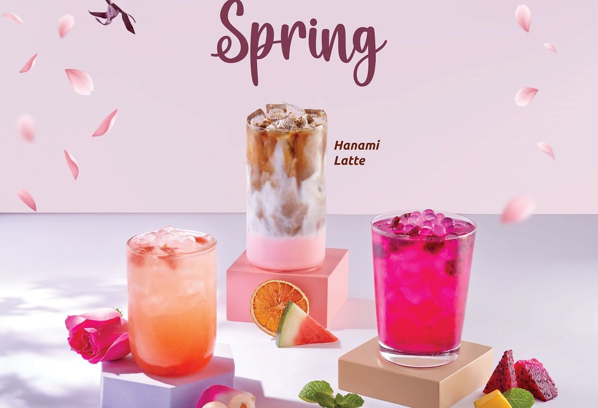 MAXX Coffee meluncurkan makanan dan minuman untuk edisi Spring tahun ini. Berikut ini enam menu barunya.
