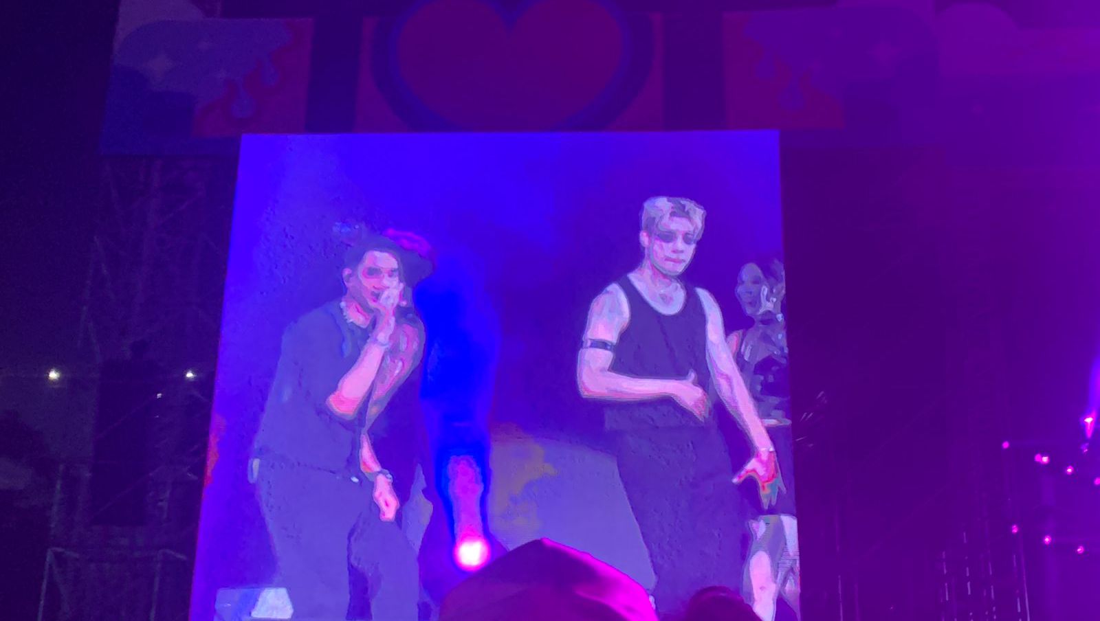 Intip momen duet penyanyi Korea Jackson Wang dan Afgan di konser musik We The Fest hari pertama, Jumat, (23/9/2022).