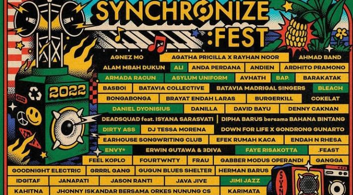 Berikut ini harga tiket konser Synchronize Fest 2022 dan juga cara membelinya di link yang tertera. Yuk simak