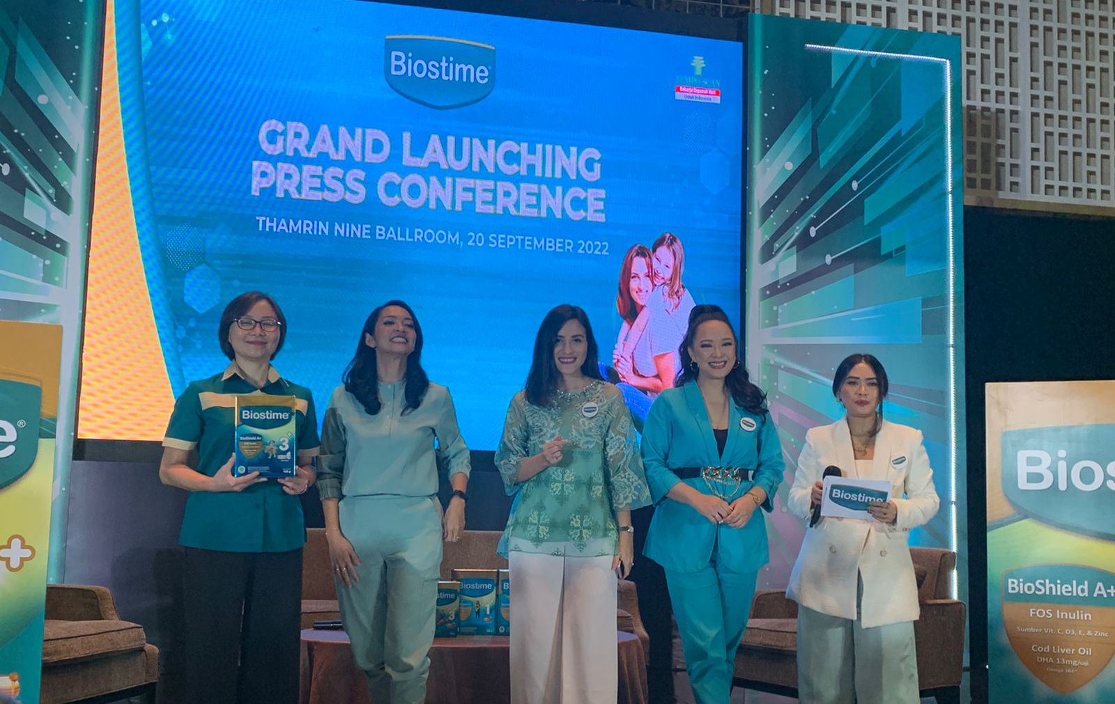 Dukung perkembangan anak Generasi Alpha di Indonesia, Tempo Scan meluncurkan susu formula terbaru Biostime.