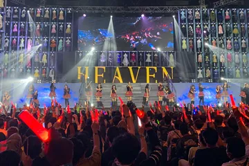 Ucapan terima kasih member JKT48 di 10th Anniversary Concert.