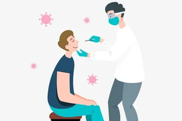 Ilustrasi Swab test
