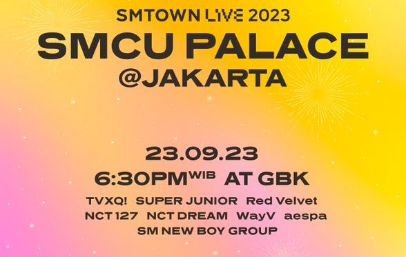 Akhirnya pihak promotor membagikan rincian harga tiket konser konser  SMTOWN Live 2023 SMCU Palace di Jakarta. Harga mulai Rp1 jutaan.