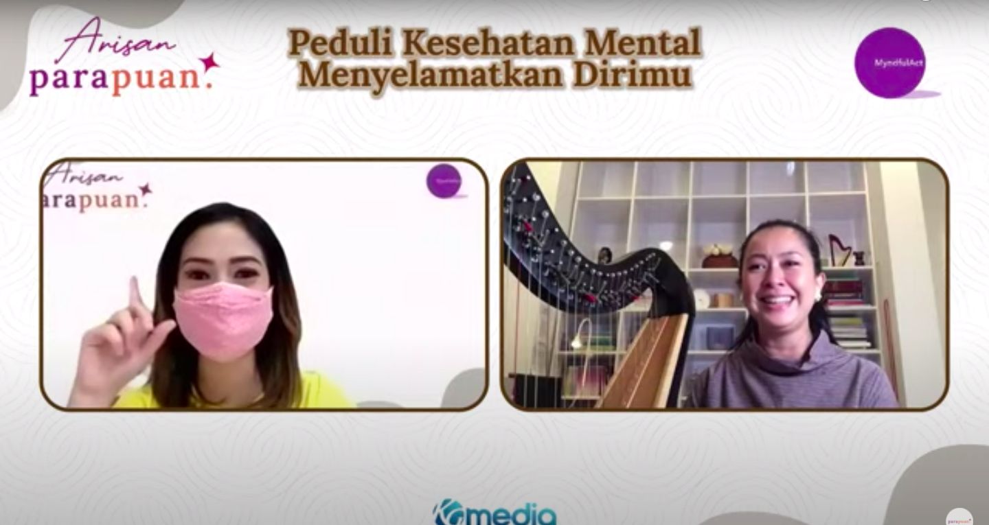 Maya Hasan, seorang therapist metode sound healing mengajak Kawan Puan menjaga kesehatan mental dengan musik. Seperti apa itu?