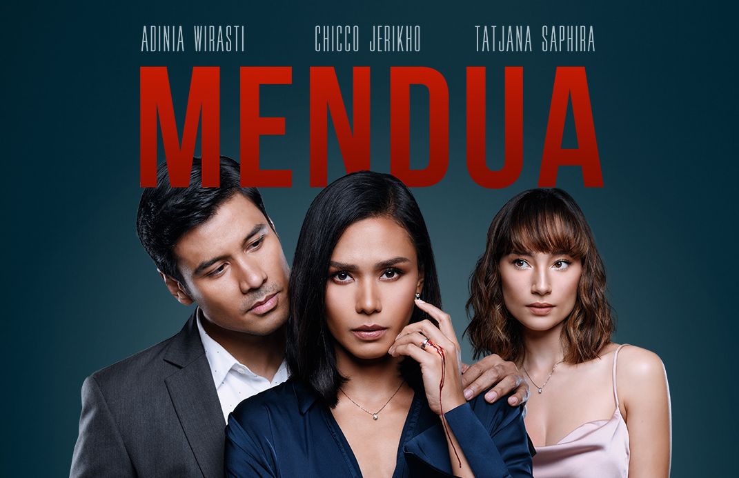 Intip sinopsis series Mendua yang tayang di Disney+ Hotstar, dimana Tatjana Saphira jadi orang ketiga di antara Chicco Jerikho dan Adinia Wirasti.