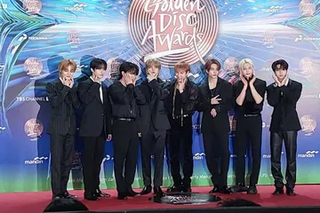 STRAY KIDS di Red Carpet Golden Disc Awards 2024