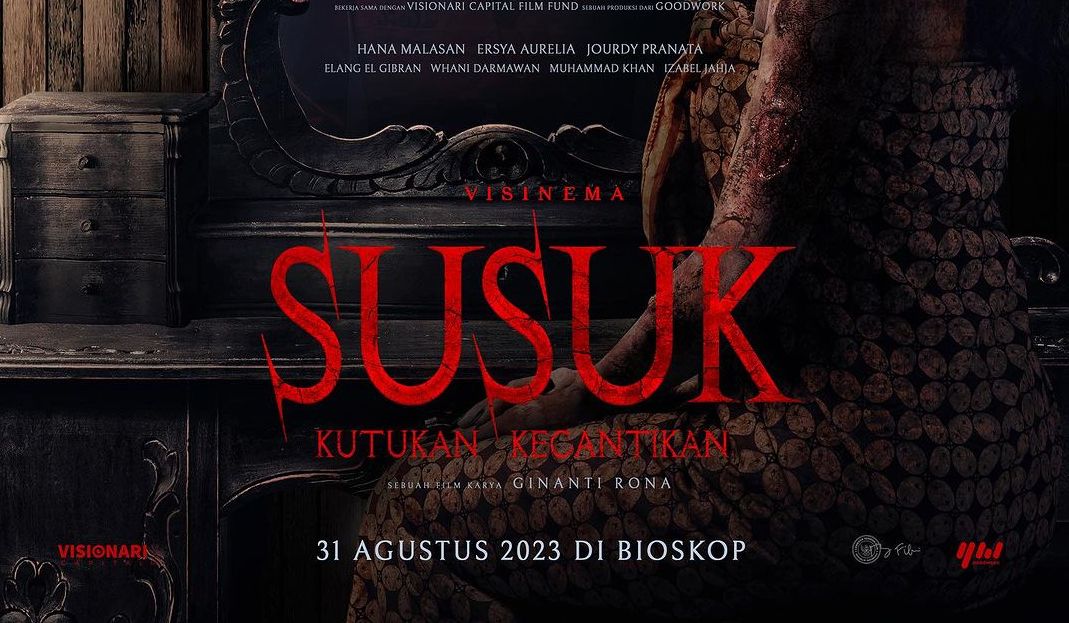 Intip review film Susuk: Kutukan Kecantikan yang dibintangi oleh Hana Malasan dan Ersya Aurelia, tayang di bioskop mulai tanggal 31 Agustus 2023.