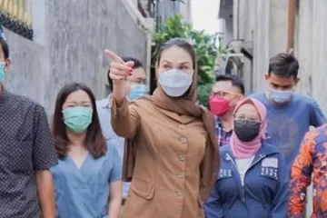 Luna Maya jadi Ketua RT di wilayah Kemang, Jakarta Selatan.