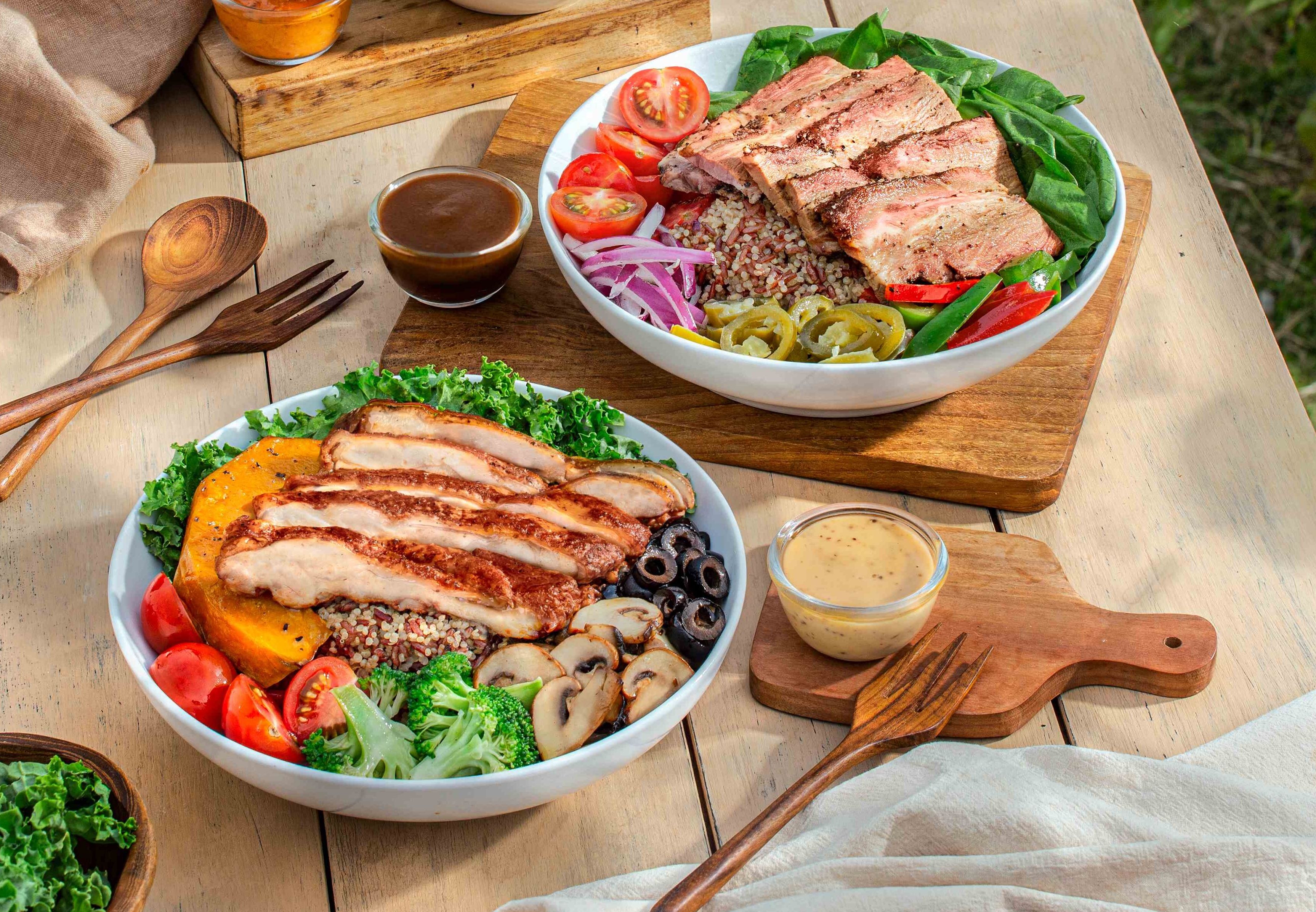 Berikut ini tiga rekomendasi menu BBQ Series dari SaladStop! yang wajib dicoba, ada Wild Wild Chicken,  Chicken Sherrif, dan Brisket Ranger