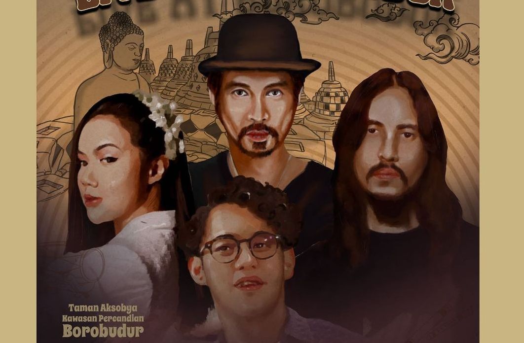 Line up konser musik Nada Nusantara di kawasan Candi Borobudur, Selasa (27/9/2022), ada Yura Yunita dan Ardhito Pramono.