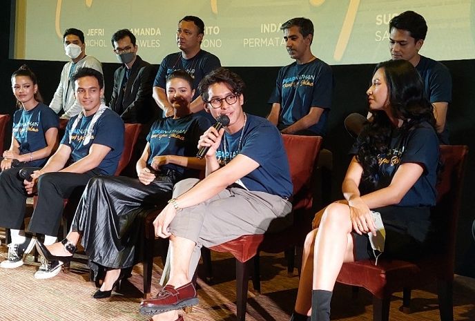 Ardhito Pramono ungkap visinya yang ingin memerangi kekerasan seksual jadi alasan bermain dalam film Dear Nathan: Thank You Salma.