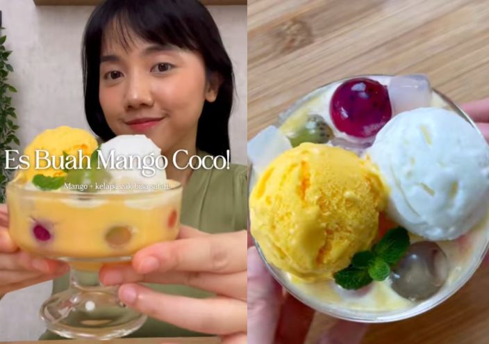 Berikut ini 5 tips membuat es buah mango coco viral di TikTok, takjil buka puasa ala chef Luvita Ho, simak selengkapnya.