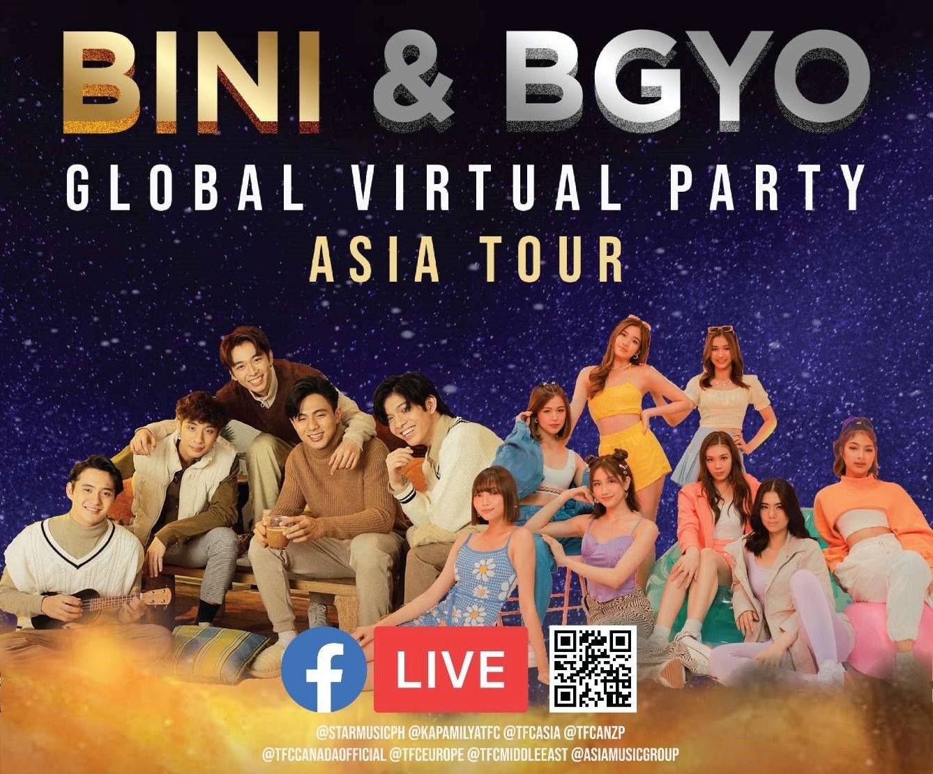 Grup sibling asal Filipina, BINI dan BGYO mengatakan ingin berkolaborasi dengan sejumlah musisi Indonesia. Mereka juga pernah menyanyi dalam bahasa.
