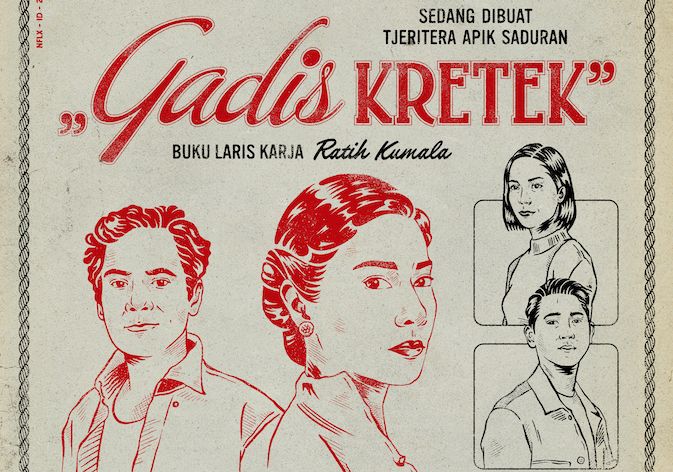 Poster beserta para pemain serial Gadis Kretek