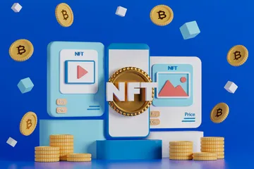 ilustrasi cara membuat NFT