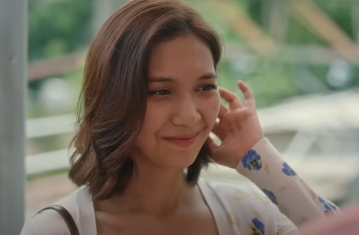 Begini karakter perempuan Sheila Dara di film Noktah Merah Perkawinan, orang ketiga yang punya kepribadian tenang.