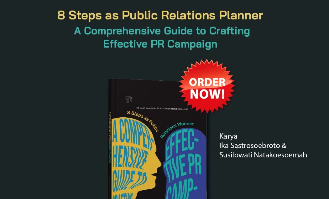 Buku A Comprehensive Guide to Crafting Effective Public Relations Campaign: 8 Steps as Public Relations Planner, mengenal pekerjaan PR planner.