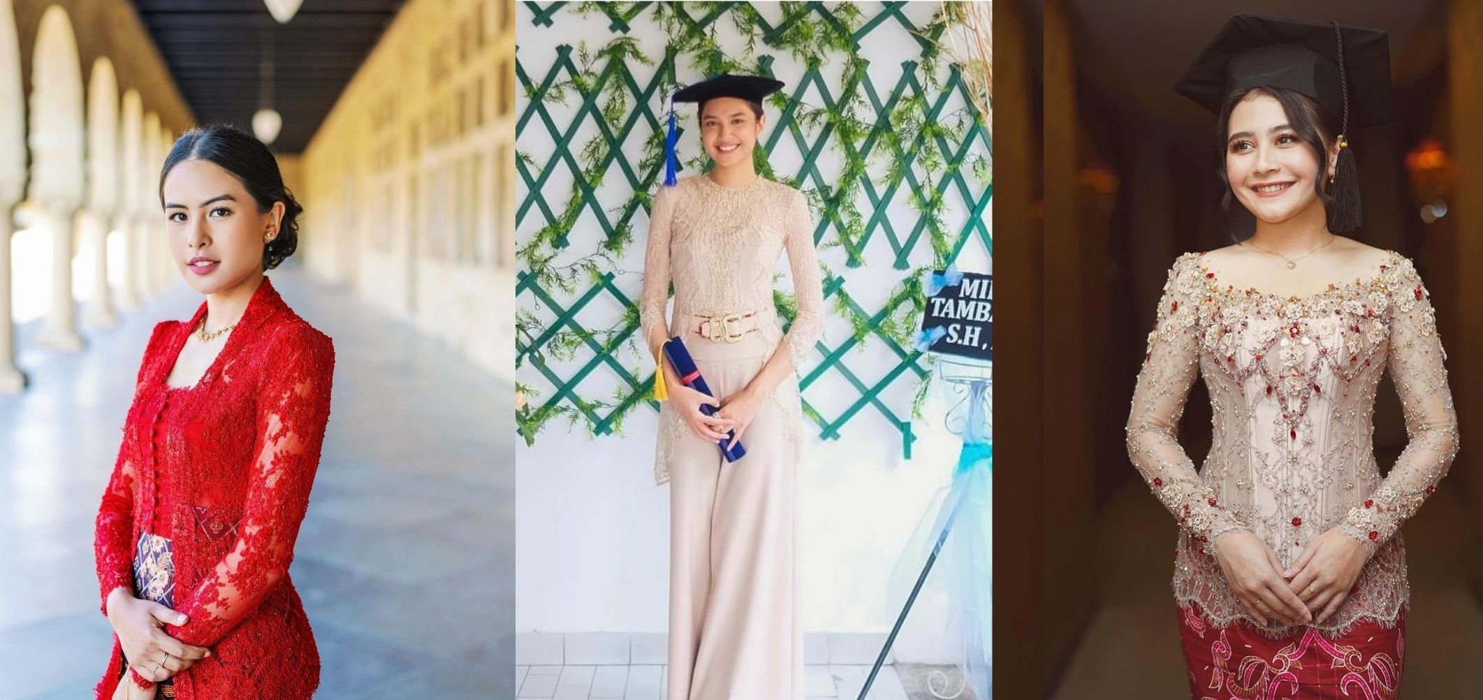 Berakhir sebentar lagi, tahun 2021 menjadi momen untuk menyelesaikan studi bagi beberapa artis perempuan Indonesia. 