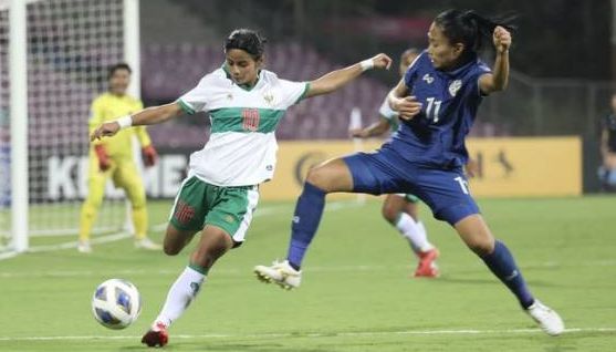 Timnas Putri Indonesia harus mengakui kemenangan Filipina dalam pertandingan ketiga ajang Piala Asia Wanita 2022, Kamis malam, (27/1/2022).