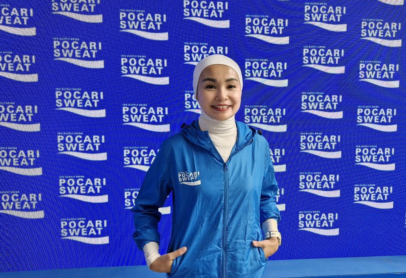 Artis Soraya Larasati beri tips persiapan lari maraton, salah satunya dengan latihan  berbulan-bulan, simak selengkapnya.