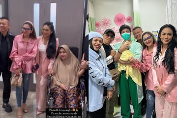 Aurel Lahiran Viral di TikTok, Tengok Penampilan Kompak Ashanty ...