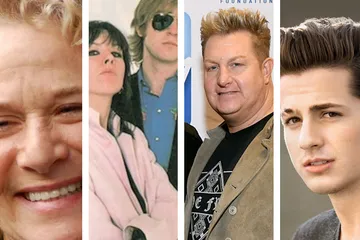 Kiri ke kanan: Carole King, The Pretenders, Rascal Flatts, Charlie Puth