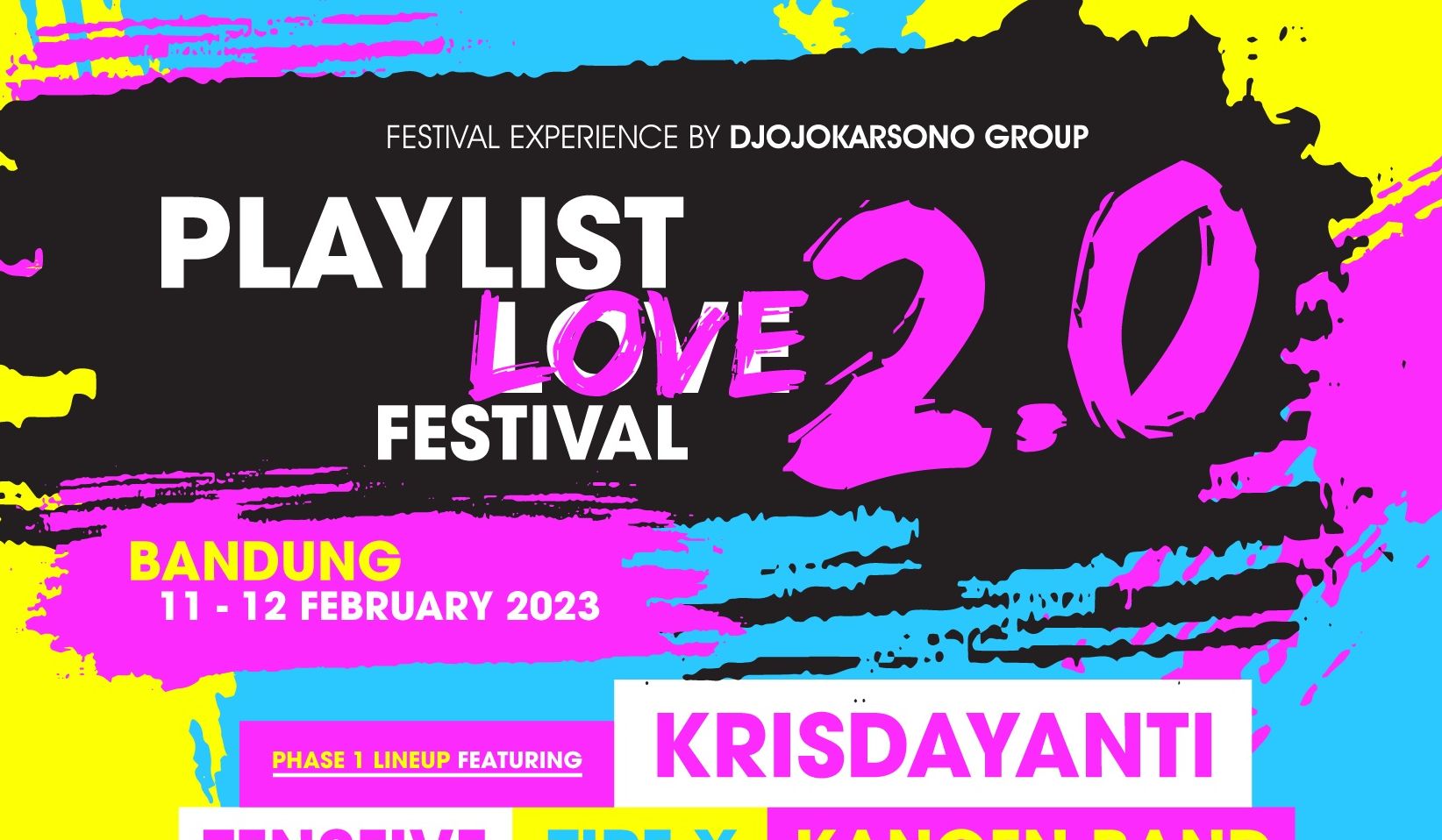 Intip line up Playlist Love Festival 2.0 yang digelar di Bandung bulan Februari 2023, menghadirkan Krisdayanti hingga Sherina.