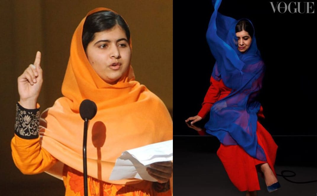 Jadi model cover Vogue Inggris, ini pesan Malala Yousafzai untuk para perempuan di dunia saat lakukan wawancara.