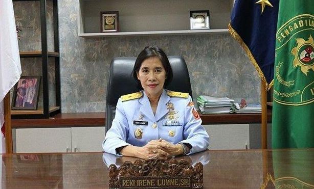 Inilah Marsda Reki Irene Lumme, sosok perempuan pertama yang menyandang gelar pangkat bintang dua di TNI AU.