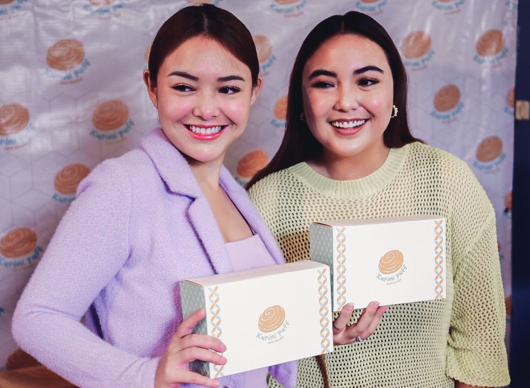 Manopo Sisters umumkan buka kemitraan untuk bisnis baru mereka di bidang kuliner, Kurimi Puff. Yuk, intip caranya!