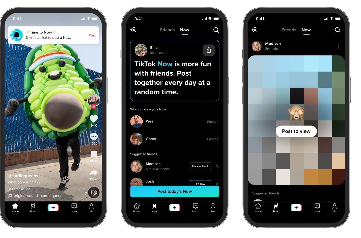 Media sosial TikTok meluncurkan TikTok Now yang kini tengah dalam tahap uji coba selama beberapa minggu mendatang.
