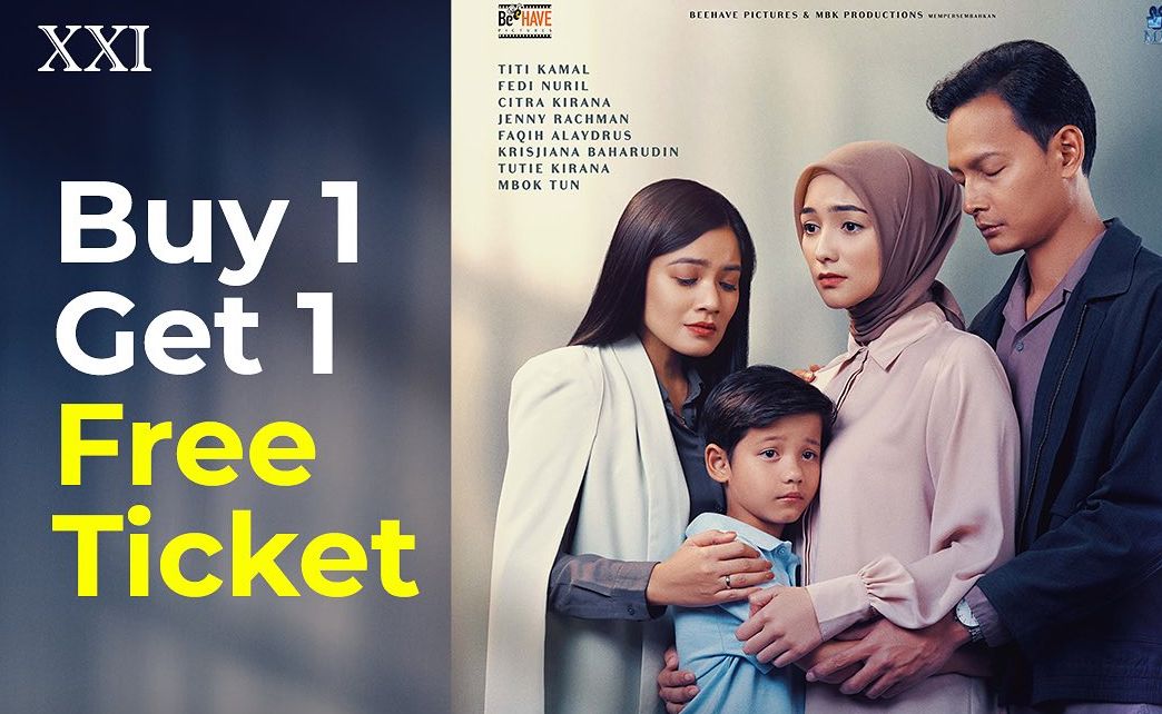 Bisa dapatkan promo  nonton dengan tiket beli 1 gratis 1, yuk simak caranya dan ini dia sinopsis film Indonesia terbaru Air Mata di ujung Sajadah.