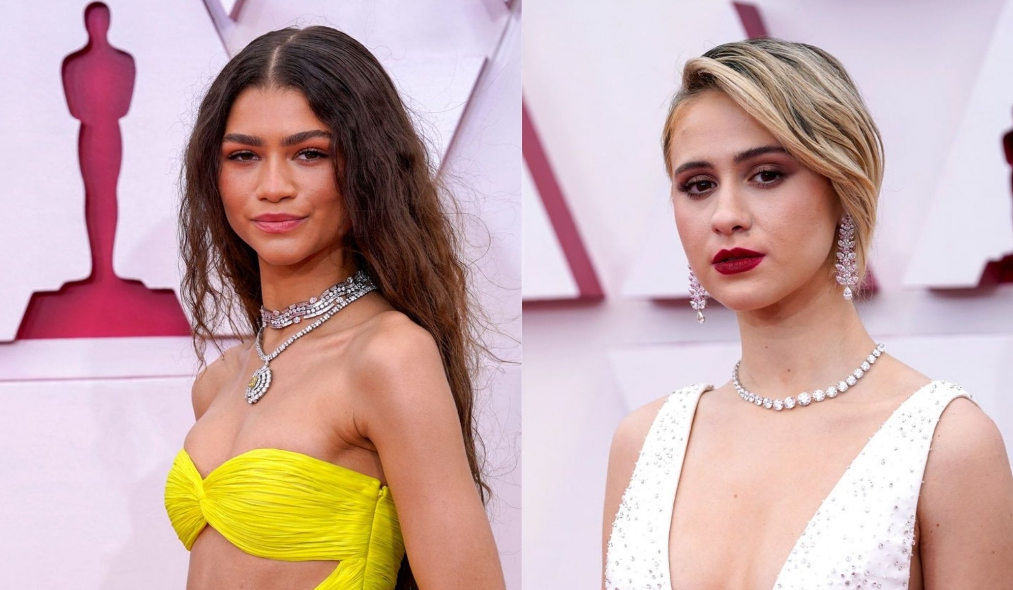 Oscar ke 93 baru saja digelar, sejumalh selebriti yang masuk ke dalam nominasi pun hadir. Berikut aktris dengan model rambu serta makeup terbaik