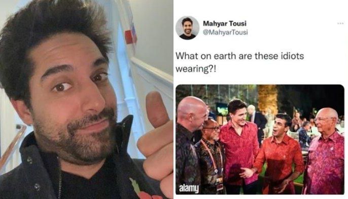 Ramai YouTuber Inggris bernama Mahyar Tousi dinilai hina batik Indonesia, sederet figur publik ikut angkat bicara.