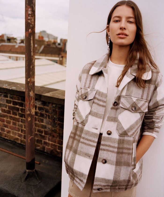 Shacket flanel