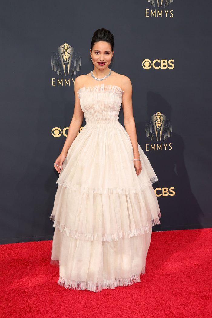 Jurnee Smollett dalam Dior Haute Couture