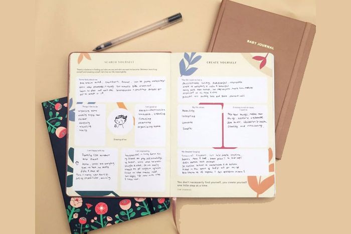 Ilustrasi journaling.