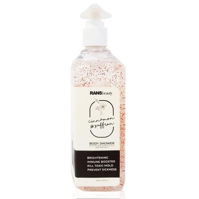 Rans Beauty Cinnamon and Saffron Body Shower.