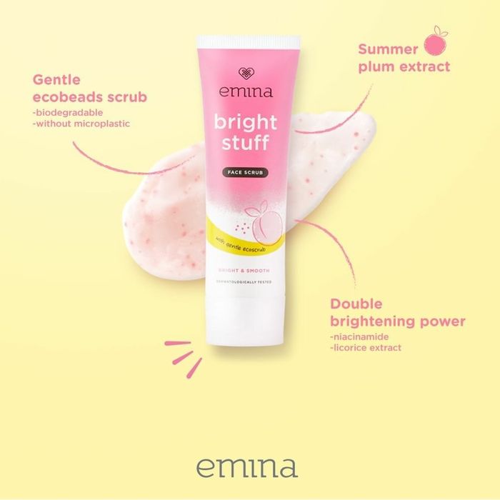 Emina Bright Stuff Face Scrub.