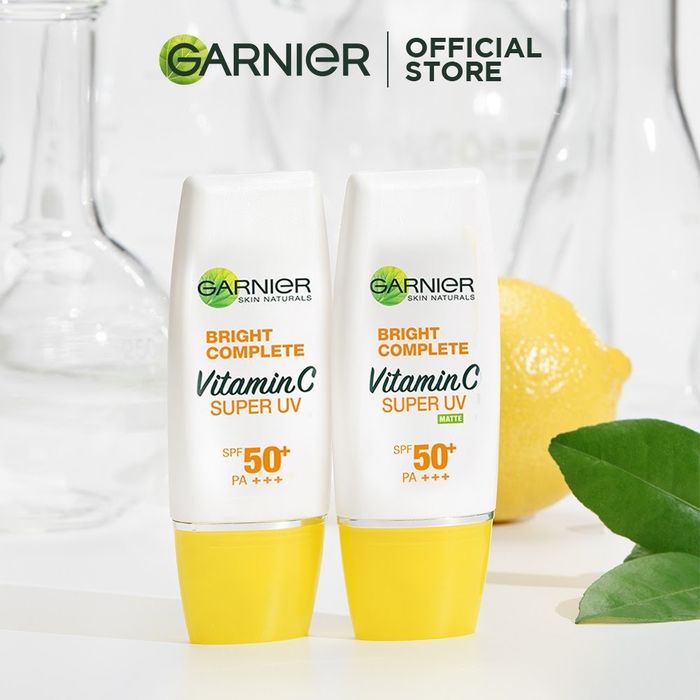 Rekomendasi sunscreen SPF 50 untuk mudik: Garnier Super UV Spot Proof SPF 50+ pa++.