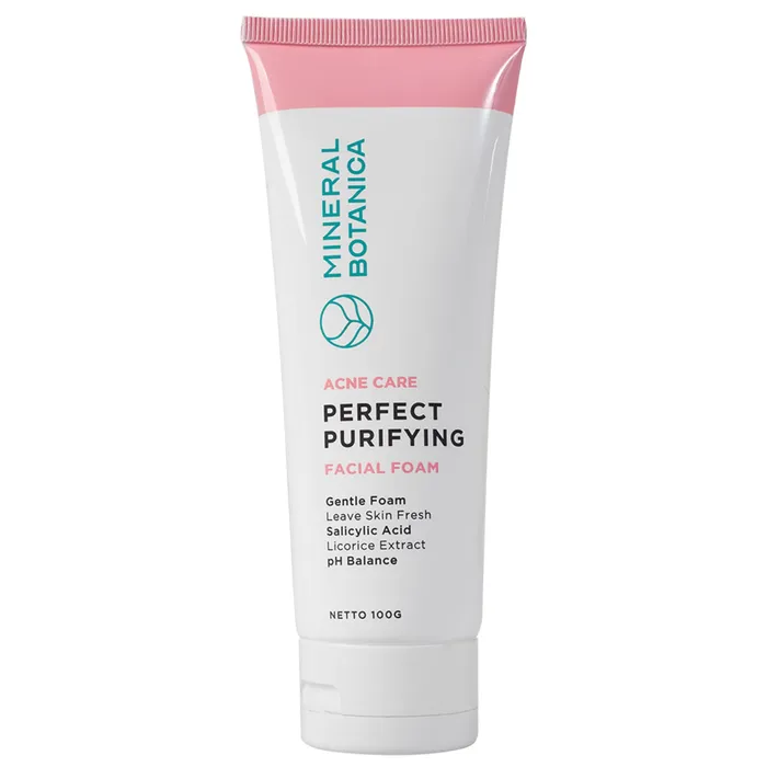 Skincare viral di TikTok: Mineral Botanica Perfect Purifying Facial Foam.